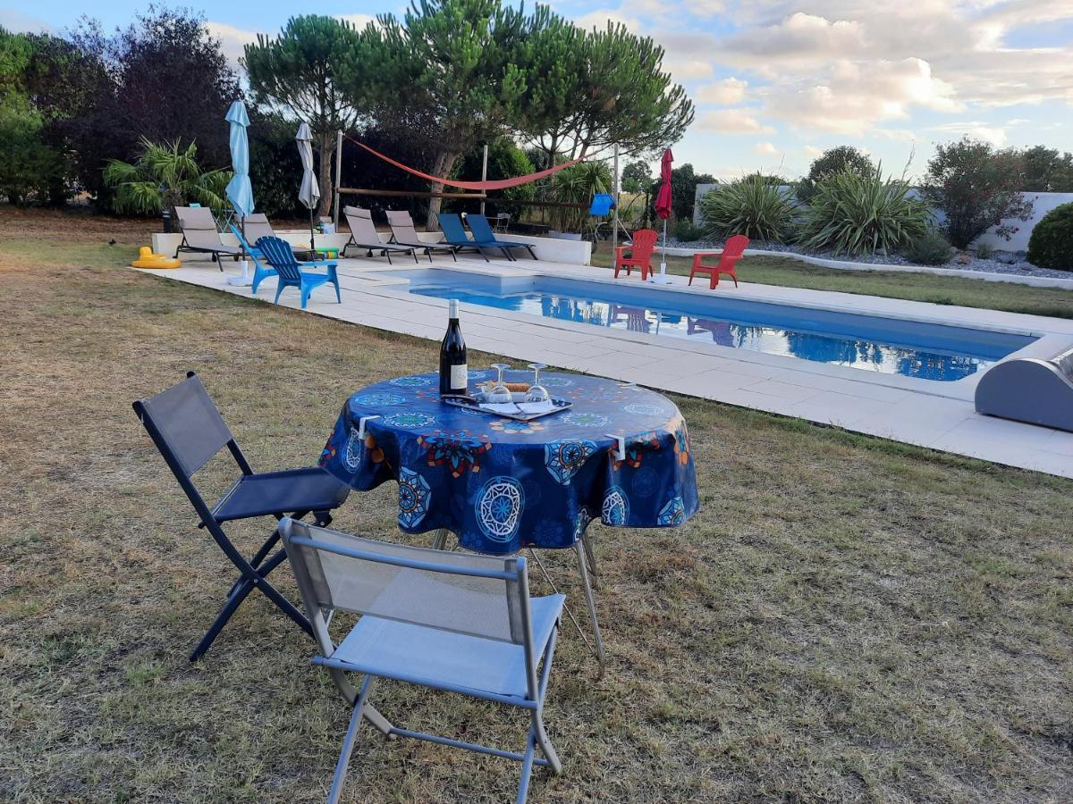 Balanzac Gite 4 Personnes Avec Piscine Entre Saintes Et Royan מראה חיצוני תמונה